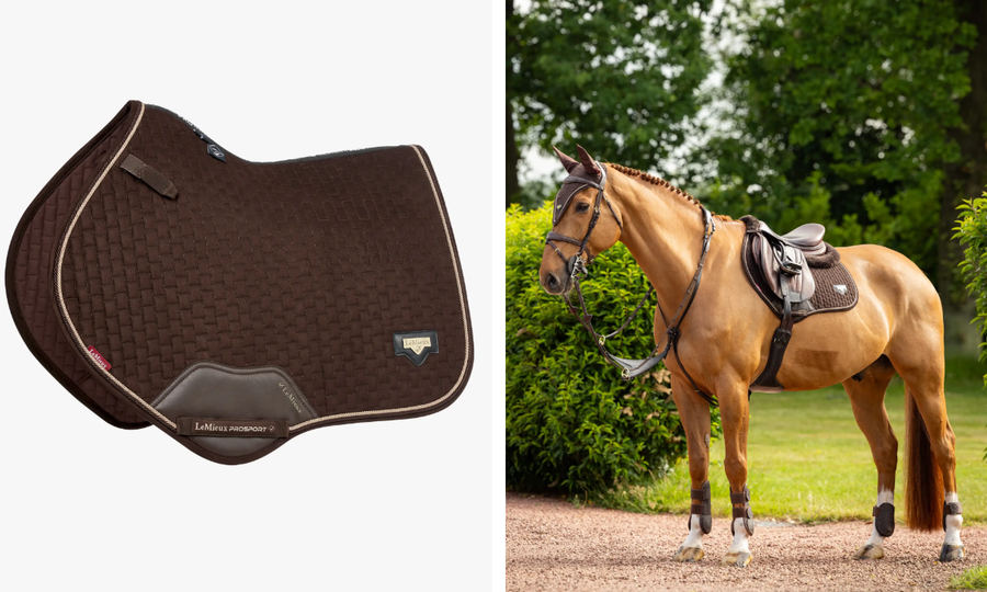 LeMieux Puissance Suede Close Contact Square