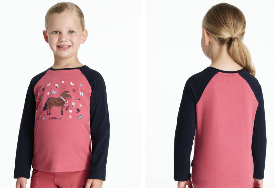 LeMieux Mini Jamie Chancer LS Top