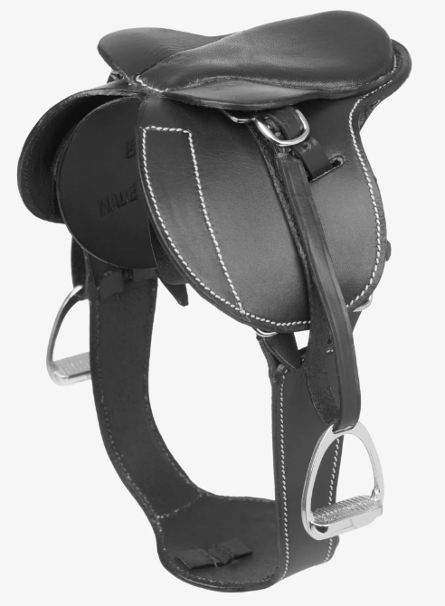 Lemieux Toy Pony Jump Saddle & Stud Girth-Black