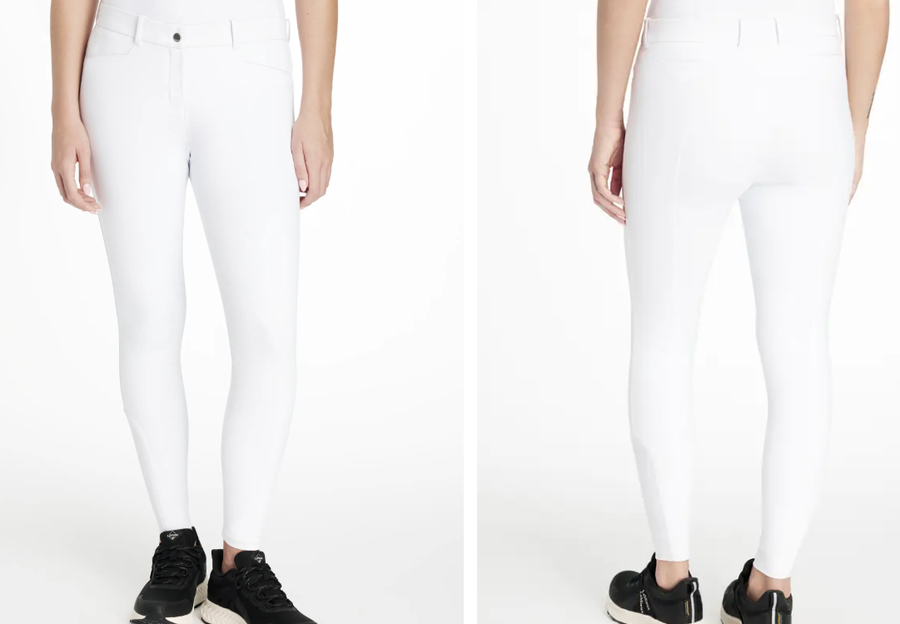 LeMieux Imogen White KP Breeches