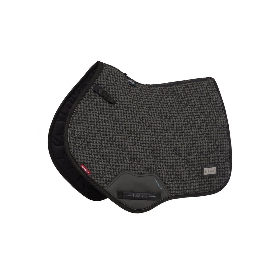 LeMieux Aspen Close Contact Square Saddlepad - Houndstooth