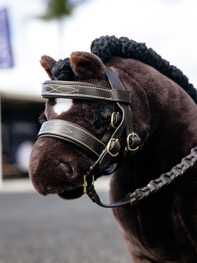 LeMieux Toy Pony Hunter Bridle-Brown — photo 2