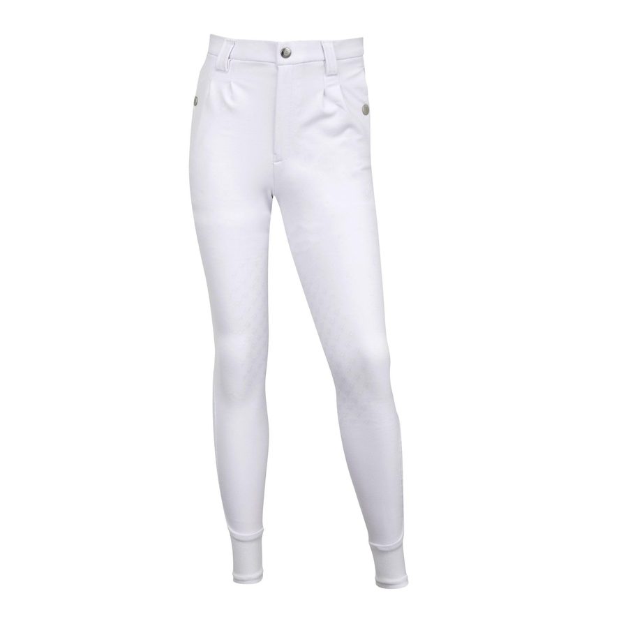 LeMieux Young Rider Boys Breech - White