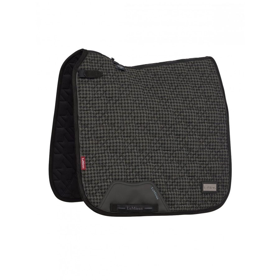 LeMieux Aspen Dressage Square Saddlepad - Houndstooth
